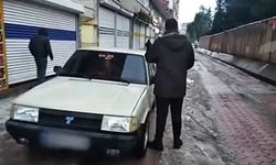 İlçe otogarını drift alanına çeviren 4 sürücünün ehliyetlerine el konuldu