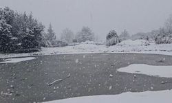 İstanbul- Beykoz yeni yılın ilk gününde beyaza büründü