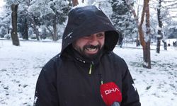 İstanbul - Çamlıca Tepesi'nde kar yağışının keyfini aileler çıkardı