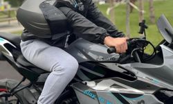 İstanbul - Sarıyer'de hayatını kaybeden motosiklet sürücüsünün denize düştüğü anlar kamerada