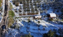 İzmir'de yeni yılın ilk gününde kar yağışı etkili oldu / Ek fotoğraflar