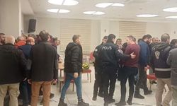 Kayseri'de ilçe esnaf sanatkarlar odası seçimlerinde arbede