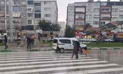 Kırklareli'de sağanak etkili oldu
