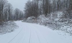 Kırklareli'nin yüksek kesimleri beyaza büründü