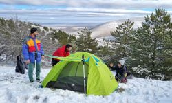 Kırşehir'de 1571 metre rakımda 'karsambaç' keyfi