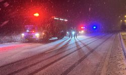 Kütahya'da tarlaya uçan otomobilin sürücüsü yaralandı