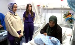 Malatya'da yeni yılın ilk bebeği 'Muhammed Ali'