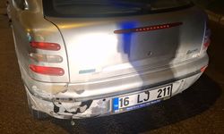 Motosiklet ile otomobil çarpıştı: 2 yaralı