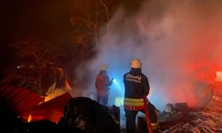 Ordu'da 1 saat arayla çıkan yangınlarda 2 ev 1 samanlık yandı, 2 kişi dumandan etkilendi