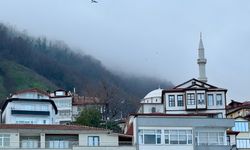 Ordu'da sis, güzel görüntü oluşturdu
