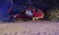 Otomobil, kaza yapan araca çarptı; 5 yaralı