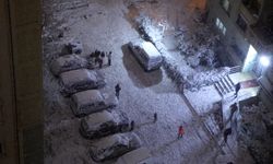 Samsun'da kar yağışı; ulaşım aksadı (2)