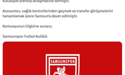 Samsunspor, Kouadou Jaurès Assoumou ile prensipte anlaştı