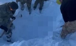 Şırnak'ta kar altında ceset bulundu