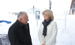 Tansu Çiller, tatil için Erciyes'te