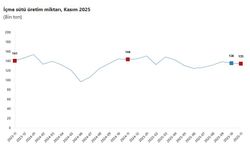 TÜİK: Tavuk eti, yumurta ve içme sütü üretim miktarları azaldı