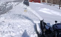 Van'da kar yağışı nedeniyle kapanan 278 yerleşim yerinin yolu açıldı (2)
