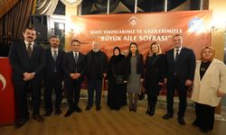 Başkan Ekim, şehit ve gazi aileleriyle iftarda buluştu