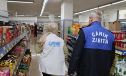 Canik'de marketlere sıkı denetim