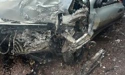 Çorum'da traktör ile otomobil çarpıştı; 1 ölü, 2 yaralı