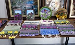 Endemik bitkiler takı ve kumaşa, duygular maniye dökülüyor/Ek fotoğraflar