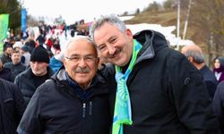 Ordu'da 1500 rakımlı yaylada kar festivali