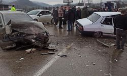 Ordu'da iki otomobil çarpıştı: 2 yaralı