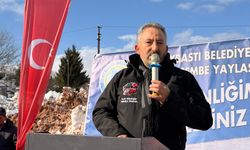 Ordu'da karla kaplı parkurda off-road heyecanı