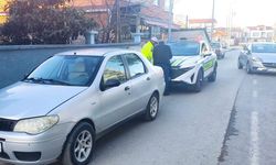 Samsun'da korsan taksi denetimi