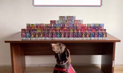 Yol kontrolünde kaçak elektronik sigaralar ele geçirildi