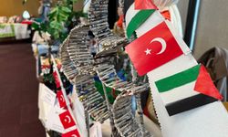 Atık malzemelerle Filistin'e giden Sumud gemisini yaptı