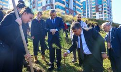 İlkadım'da fidanlar toprakla buluştu