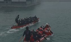 Samsun'da Dragon Boat ligi mart ayı yarışları yapıldı