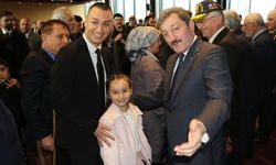 Samsun'da protokol bayramlaştı