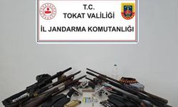 Tokat'ta silah kaçakçılığı operasyonu: 11 gözaltı