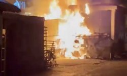 Bartın'da trafoda patlama