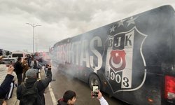 Beşiktaş kafilesi Samsun'a geldi