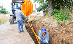 Canik'te 20 bin haneye fiber altyapı