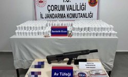 Çorum'da uyuşturucu operasyonu: 40 bin hap ele geçirildi