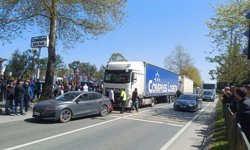 Karadeniz Sahil Yolunda zincirleme kaza