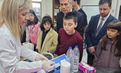 Lise öğrencileri atık yağlardan sabun üretti