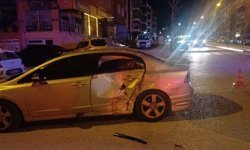 Otomobil ile motosiklet çarpıştı: 1 ağır yaralı