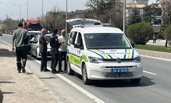 Otomobilin çarptığı yaya yaralandı