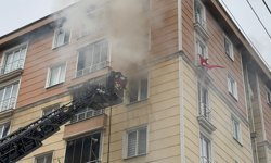 Samsun'da ev yangını: 1 kişi ağır yaralandı