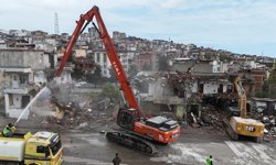 Samsun'da kentsel dönüşümde yıkımlar Anadolu Mahallesi'nde başladı