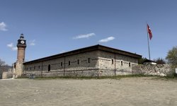 Sezar'ın 'Veni Vidi Vici' dediği Zile Kalesi'nde yağışlar nedeniyle hasar oluştu