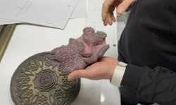 TOGÜ'lü Grafik Tasarım öğrencileri baskı tekniklerini sahada öğrendi