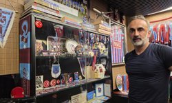 Trabzonspor tutkusuyla evinde formalarından müze yaptı