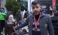 Artvin'de hurda malzemelerden üretilen araçlarla yarış heyecanı