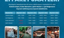 Büyükşehir'in turizm destinasyonları bayramda ziyarete açık